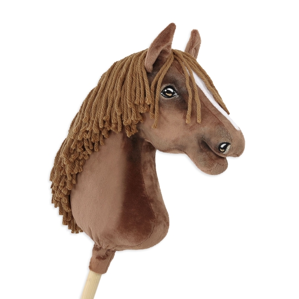 Cavallo Bastone Castano Scuro- Hobby Horse