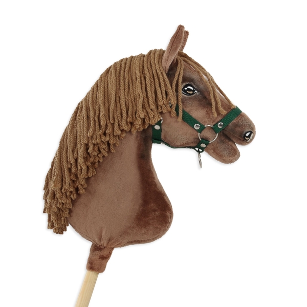 Cavallo Bastone Castano Scuro- Hobby Horse
