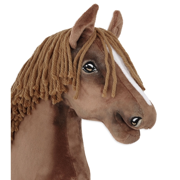 Cavallo Bastone Castano Scuro- Hobby Horse