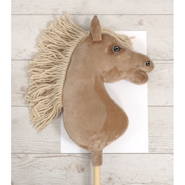 Cavallo con Bastone Light Dun - Hobby Horse