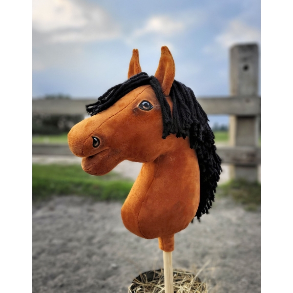 Cavallo con Bastone Premium - Luce Baia - Hobby Horse