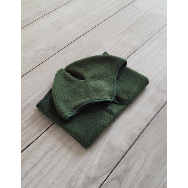 Coperta e Paraorecchie per Cavallo Bastone Cachi
