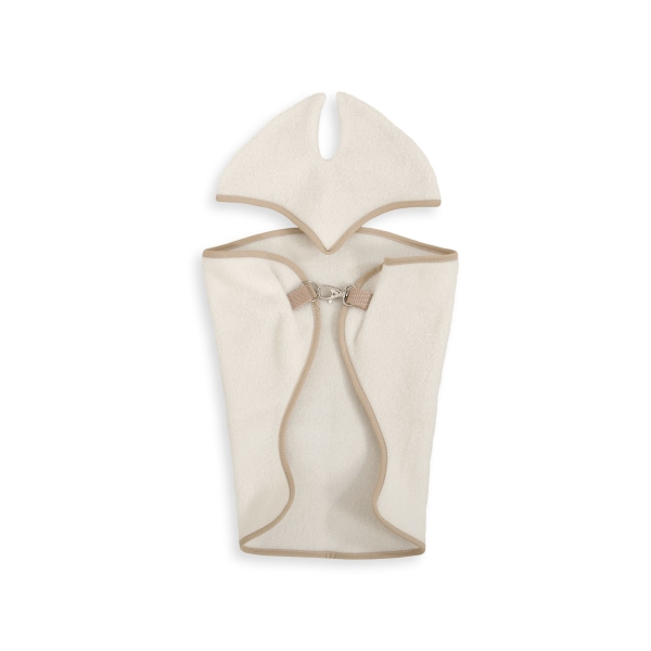 Coperta e Paraorecchie per Cavallo Bastone Creme