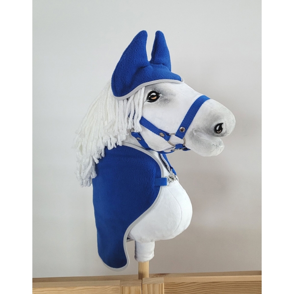 Coperta e Paraorecchie per Cavallo Bastone Fiordaliso