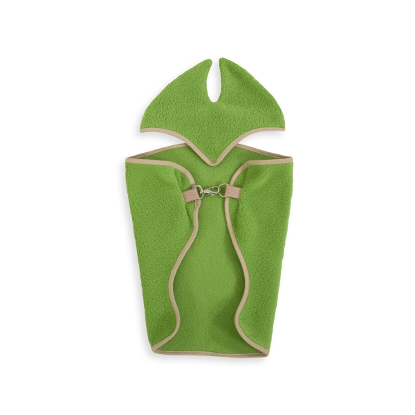Coperta e Paraorecchie per Cavallo Bastone Verde
