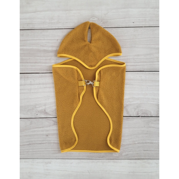 Coperta e Paraorecchie per Cavallo da Hobby Giallo Miele