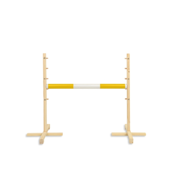 Ostacolo per Cavallo con Bastone Hobby Horse 80 cm Giallo