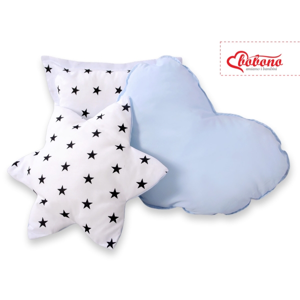 3 Guanciali Blu