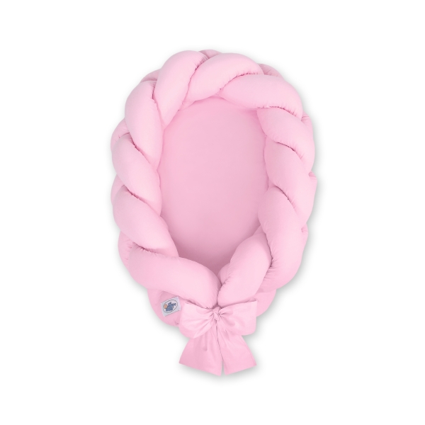 Antisoffoco Nido Imbottito Intrecciato Rosa