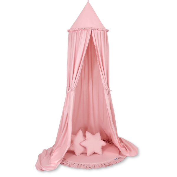 Baldacchino per cameretta rosa
