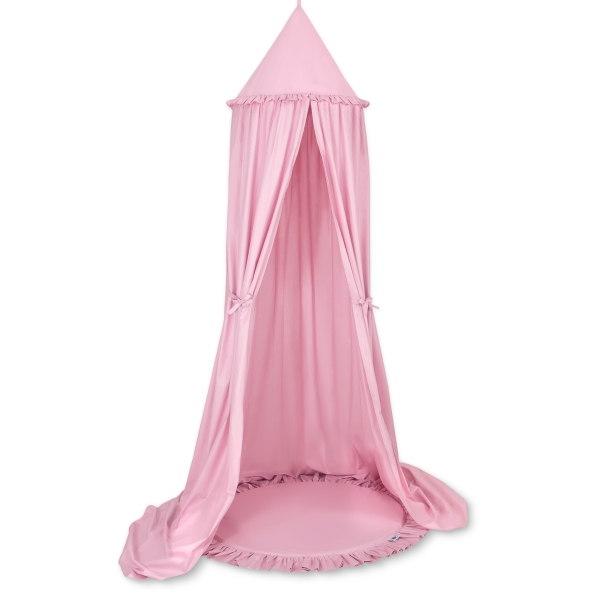 Baldacchino con Tappetino per Cameretta Dei Bambini Rosa
