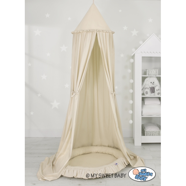 Baldacchino Lungo da Appenderenella con Nido Beige