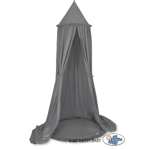 Baldacchino Lungo da Appenderenella con Tappetino Antracite