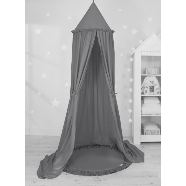 Baldacchino Lungo da Appenderenella con Tappetino Antracite