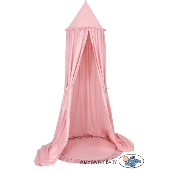 Baldacchino Lungo da Appenderenella con Tappetino Rosa