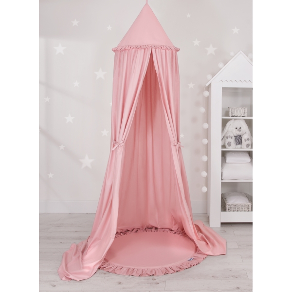 Baldacchino Lungo da Appenderenella con Tappetino Rosa