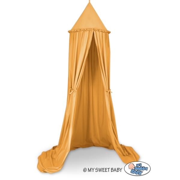 Baldacchino per Cameretta Dei Bambini Giallo Miele