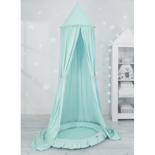 Baldacchino per Lettino e Culla con Nido Menta