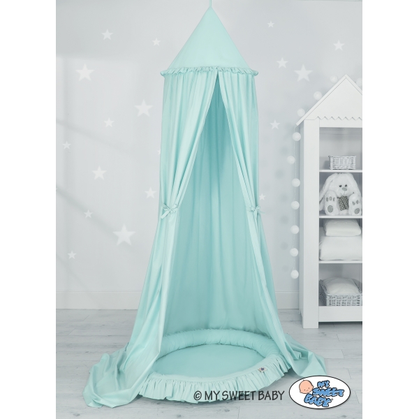 Baldacchino per Lettino e Culla con Nido Menta