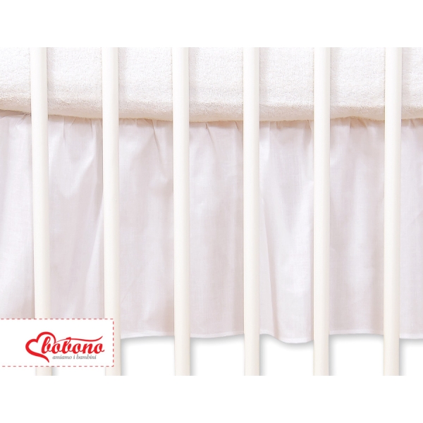 Balza per Lettino 70x140cm Bianca Cuori