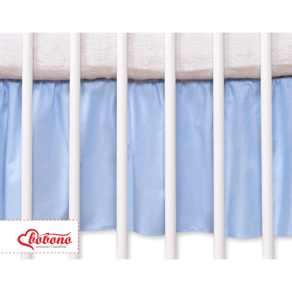 Balza per Lettino De Bambino 60x120cm Blu Cuori