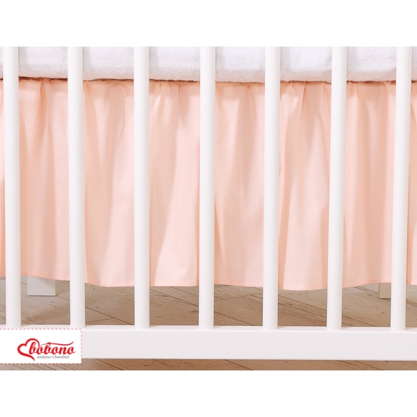 Balza per Lettino De Bambino 70x140cm Rosa Cipria Little Prince/Princess