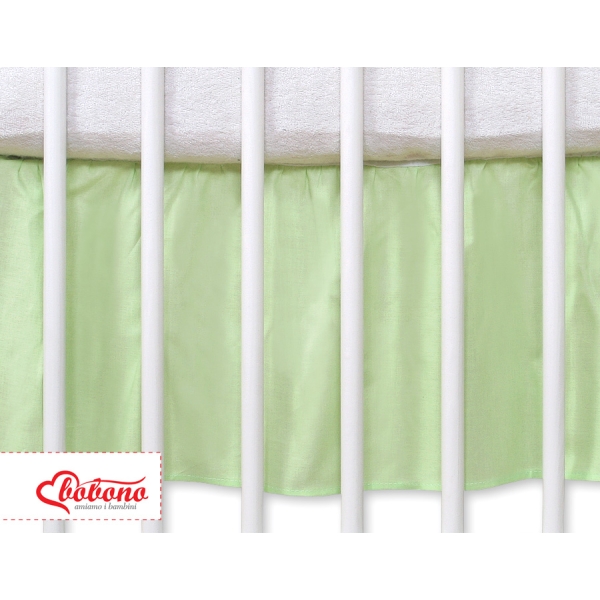 Balza per Lettino De Bambino 70x140cm Verde Cuori