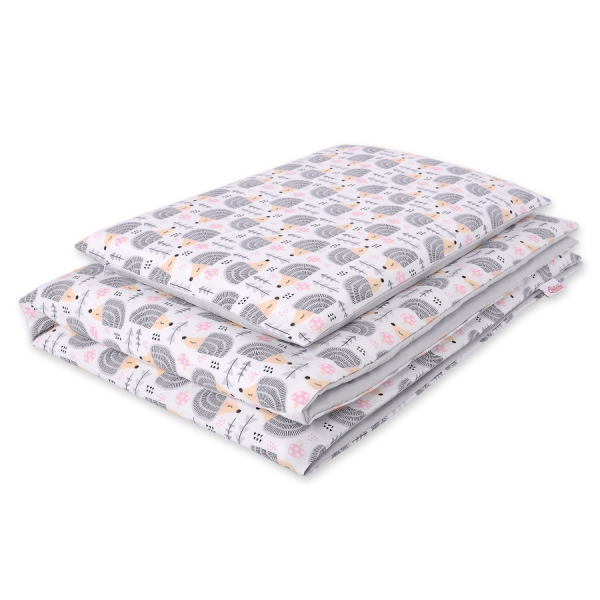 Biancheria Lettino 2 parti - 100x135cm - Mini Grigio Riccio