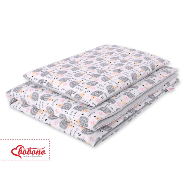 Biancheria Lettino 2 parti - 100x135cm - Mini Grigio Riccio