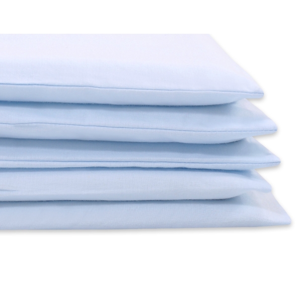 Biancheria Lettino 2 parti Blu Cuori