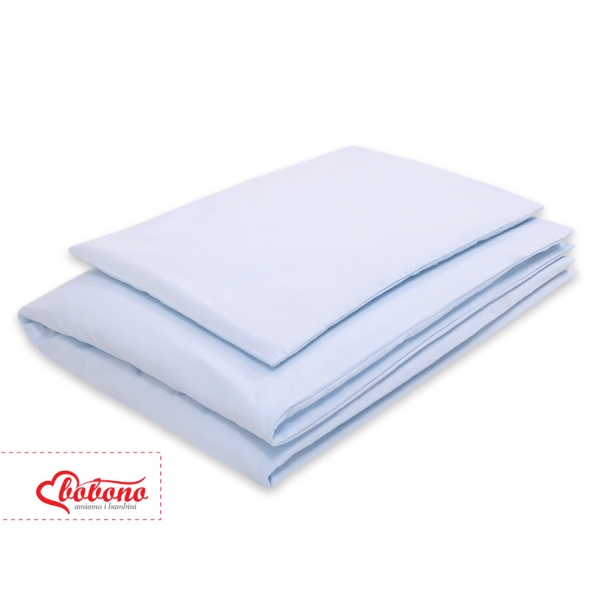 Biancheria Lettino 2 parti Blu Cuori