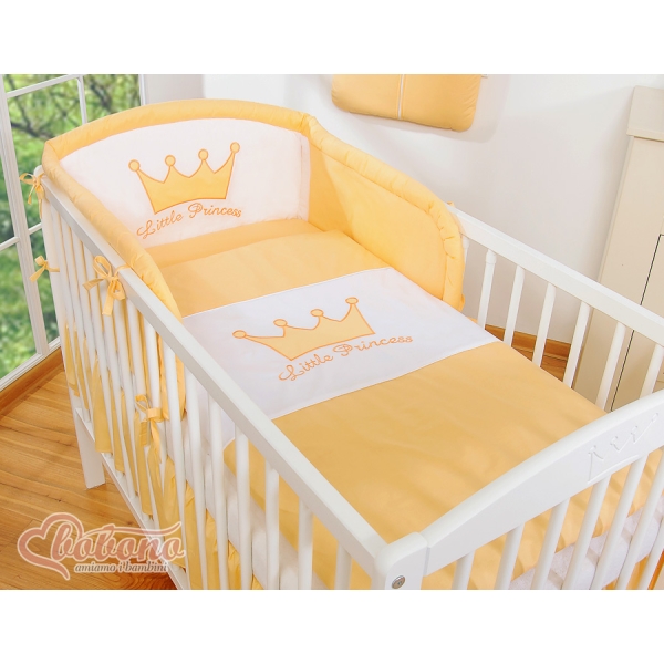 Biancheria Lettino 2 parti Pesca Little Prince/Princess