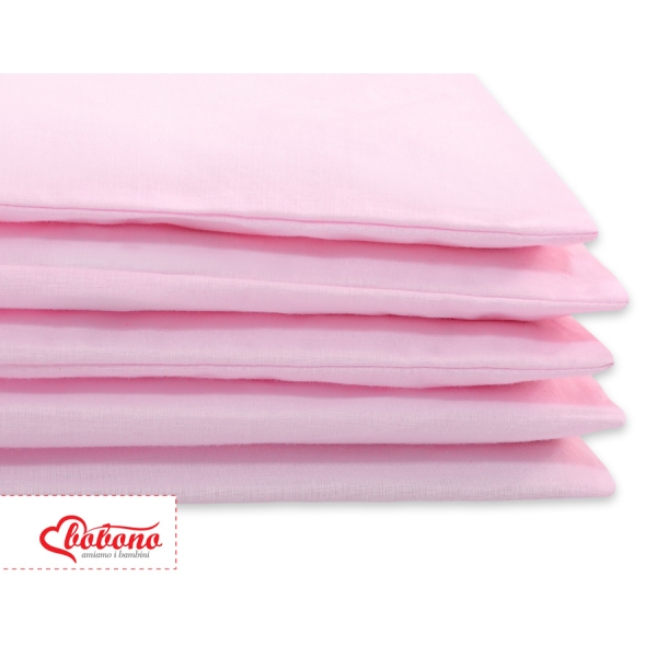 Biancheria Lettino 2 parti Rosa Cuori