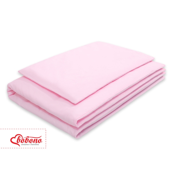 Biancheria Lettino 2 parti Rosa Cuori