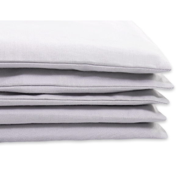 Biancheria Letto Neonato 2 parti Grigio Cuori