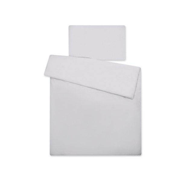 Biancheria Letto Neonato 2 parti Grigio Cuori