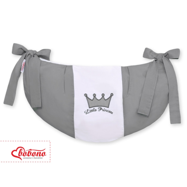 Borsa Portagiochi per Lettino Antracite Little Prince/Princess