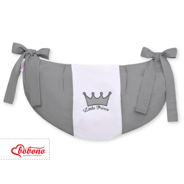Borsa Portagiochi per Lettino Antracite Little Prince/Princess