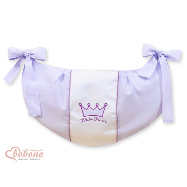 Borsa Portagiochi per Lettino Lilla Little Prince/Princess