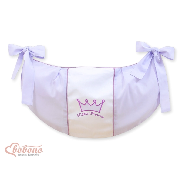 Borsa Portagiochi per Lettino Lilla Little Prince/Princess