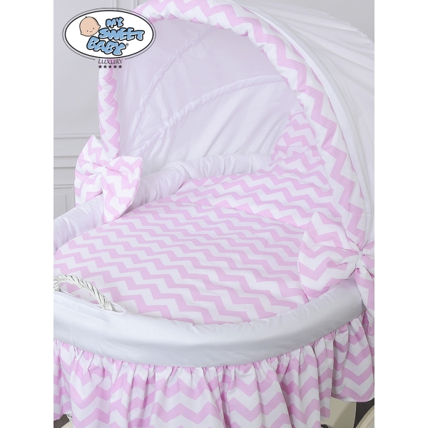 Cesta Vimini Neonato con Ruote