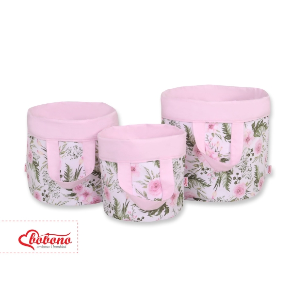 Cestino per i Giochi Doppia Faccia M Rosa