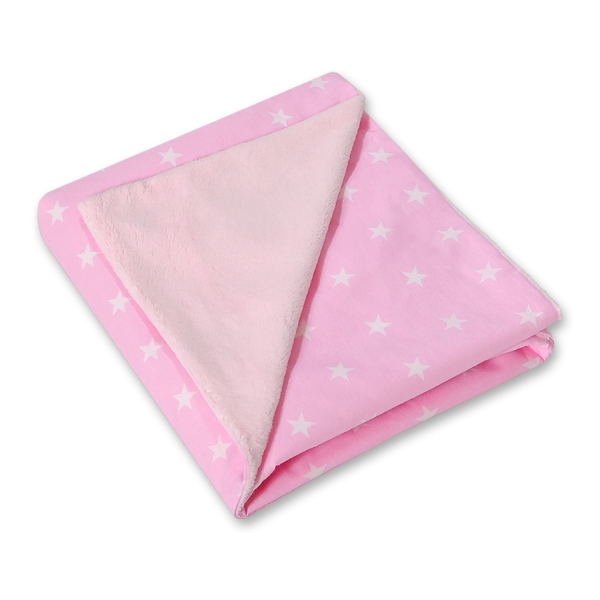 Coperta a Doppia Faccia per Seggiolino Auto Rosa