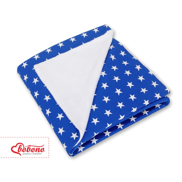 Coperta per Seggiolino Auto Bifacciale Blu Scuro