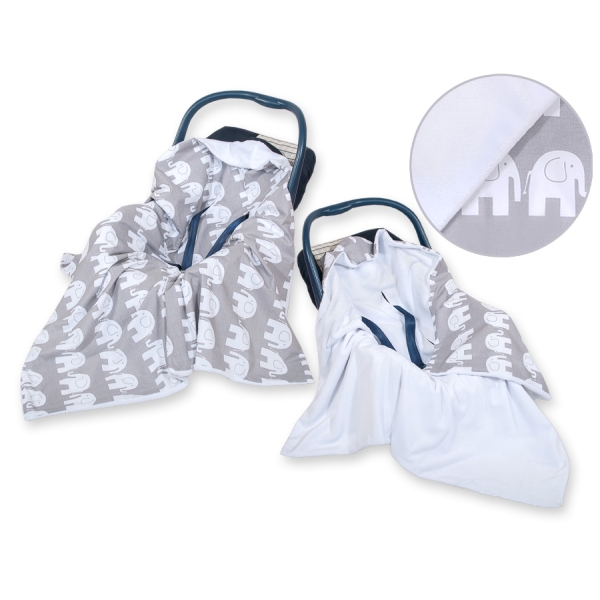 Coperta per Seggiolino Auto per Bambini Grigio