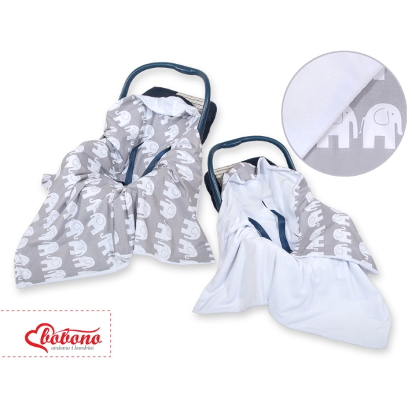 Coperta per Seggiolino Auto per Bambini Grigio