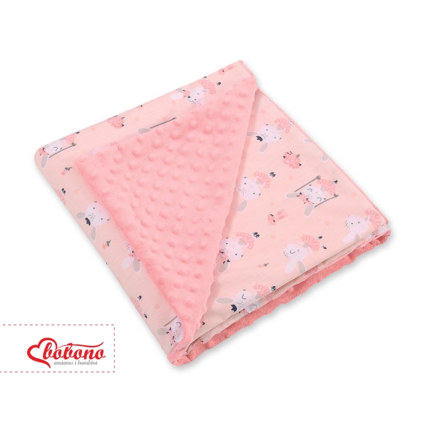 Copertina a Doppia Faccia per Seggiolino Auto Rosa Ballerine Rosa Cipria