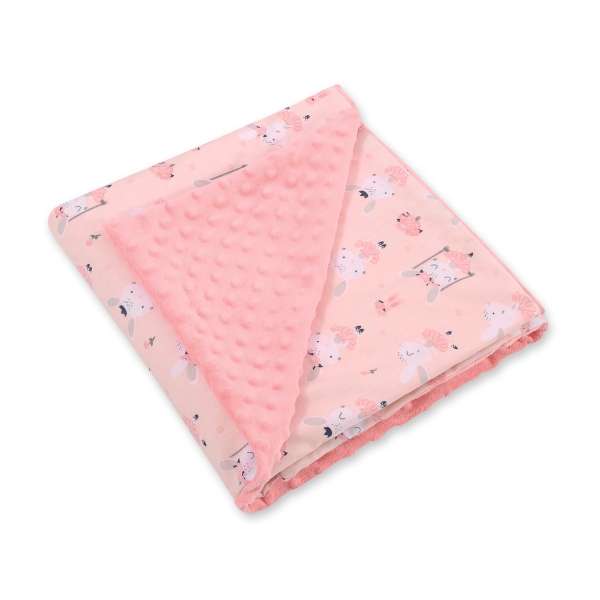 Copertina a Doppia Faccia per Seggiolino Auto Rosa Ballerine Rosa Cipria