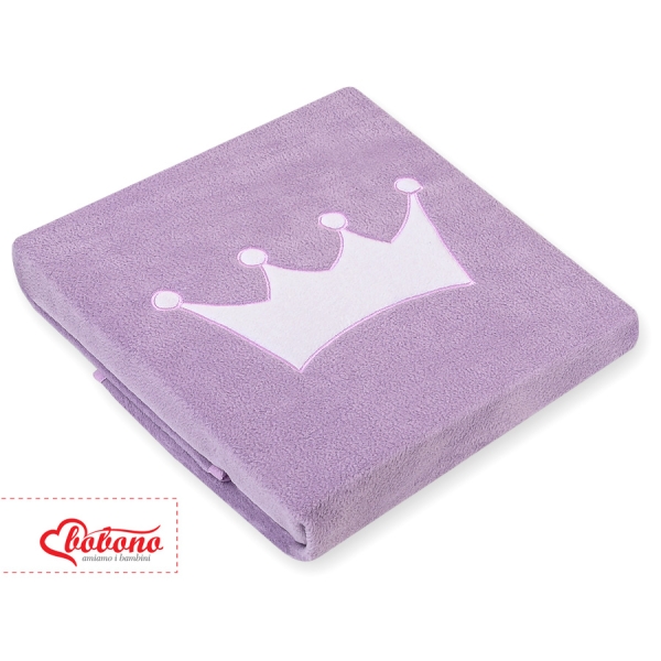 Copertina in Pile per Neonati Lilla Little Prince/Princess