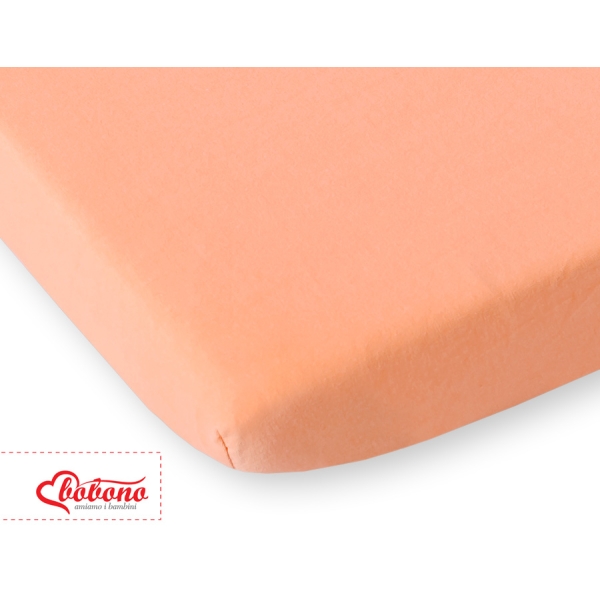 Coprimaterasso in Jersey per Lettino 140x70cm Arancio